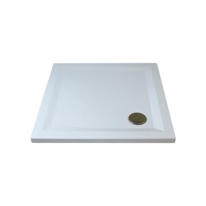 Duschwanne 'Flat Line Design' 100 x 100 cm weiß