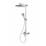 Verkleinertes Bild von Duschsystem 'Rain Classic Plus' mit Einhebelmischer, eckig, 155 cm