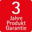 3 Jahre Produktgarantie