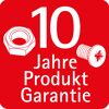 10 Jahre Produktgarantie