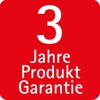 3 Jahre Produktgarantie