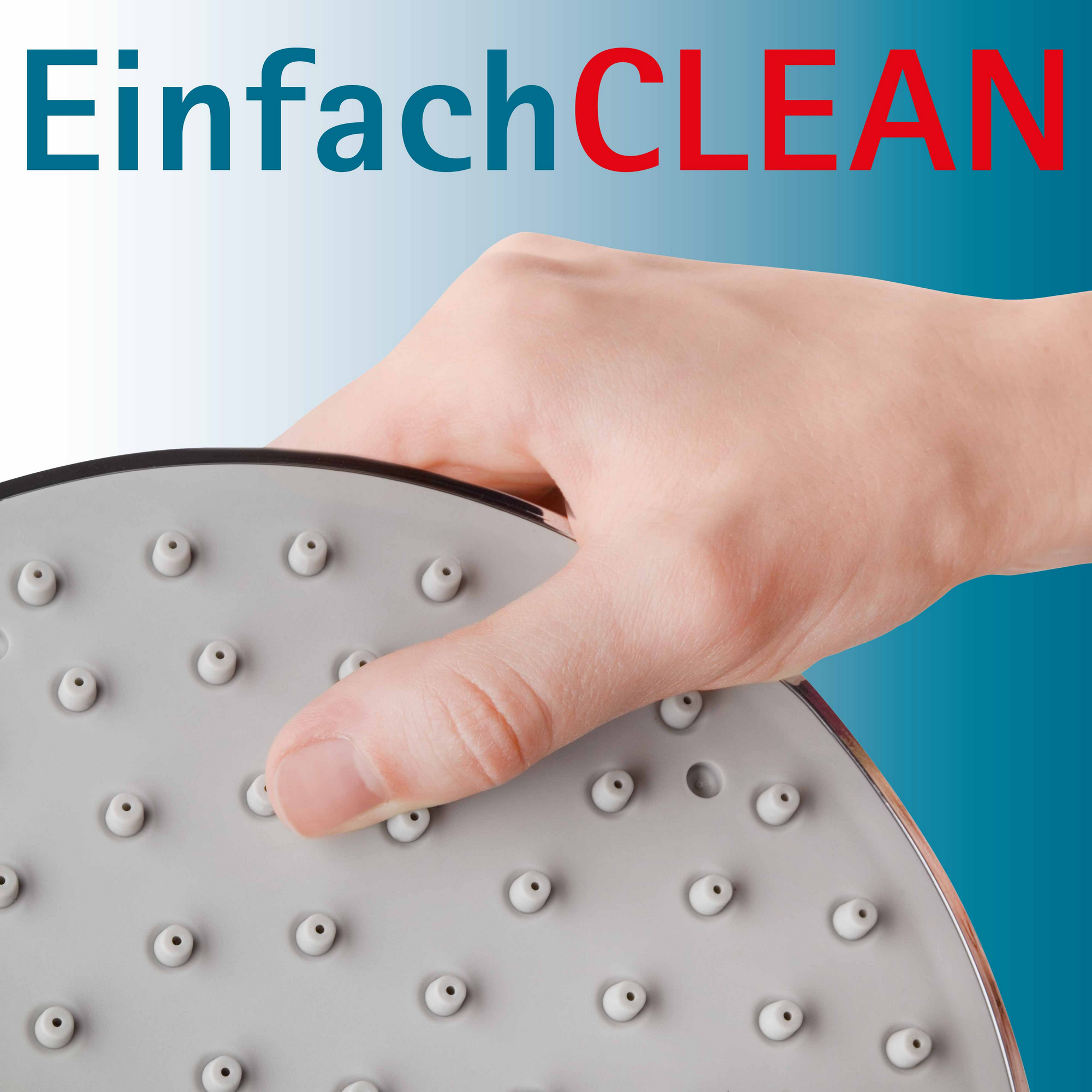 Duschsystem 'DuschMaster Rain' mit Einhebelmischer, rund, 155 cm + product picture