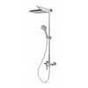 Duschsystem DuschMaster Classic chrom Einhebel eckig