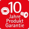 10 Jahre Produktgarantie