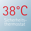 Verkleinertes Bild von Duschsystem 'DuschMaster Rain II' mit Thermostat, eckig, 102 cm
