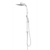 Duschsystem mit Regendusche und Handbrause in Chrom