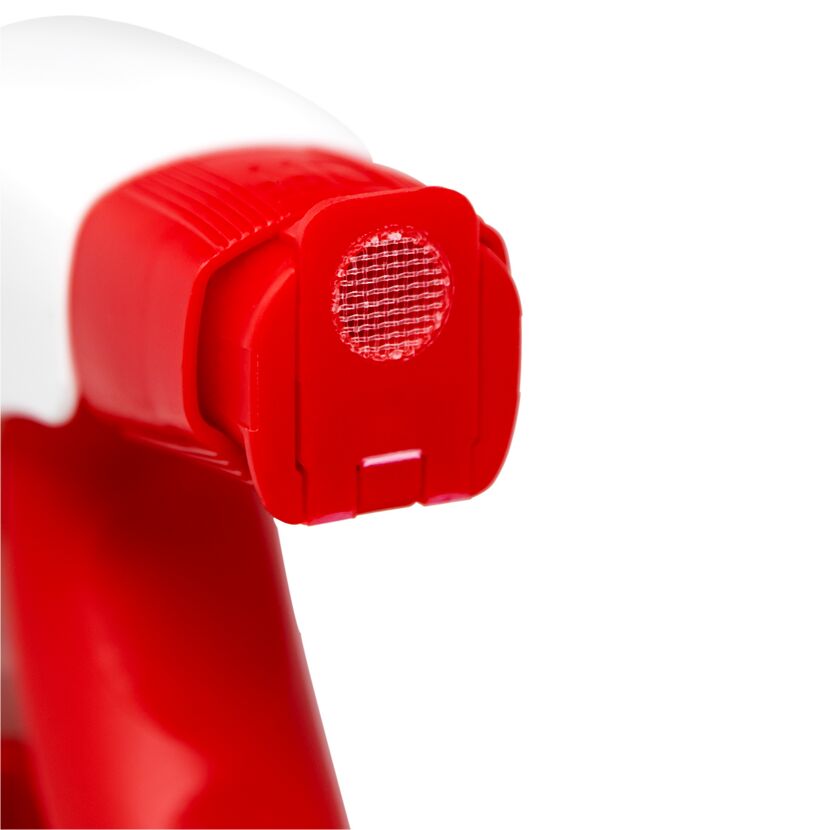 Sprühkopf der Flasche fixil Glassiegel Cleaner