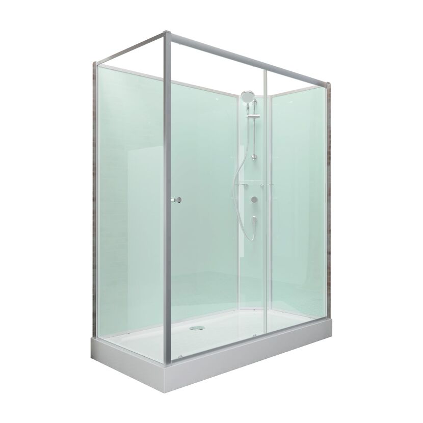 Duschkabine mit Dusche