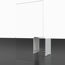 Eckdusche mit Schiebetür 'Ibiza' links, vollgerahmt, light-green, 120 x 204 x 80 cm