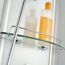 Glasablage in Dusche mit Duschbrause