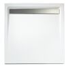 Duschwanne Acryl, weiß, rechteckig, extra flach