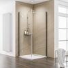 Duschkabine mit Regendusche in Beige