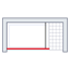 Verkleinertes Bild von Walk-In-Duschwand 'Alexa Style 2.0 Loft' 1-teilig, schwarz 200 x 120 cm
