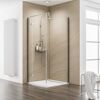 Duschkabine mit Regendusche in Beige
