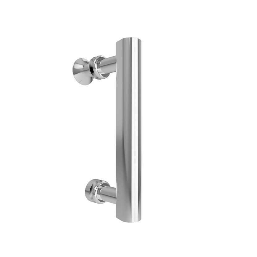 Metallischer Türgriff