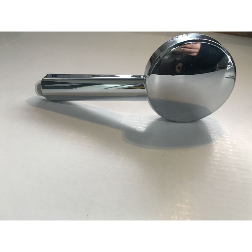 Handbrause rund, Chrom