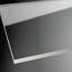 Eckdusche 'Europa Design' mit Drehtür schwarz 90 x 200 cm