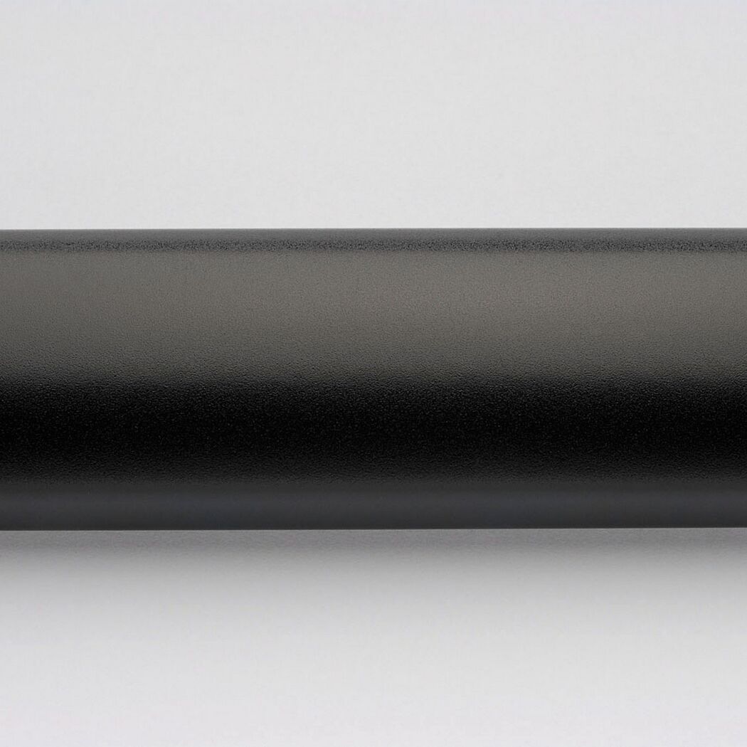 Eckdusche 'Europa Design' mit Drehtür schwarz 90 x 200 cm