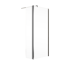 Verkleinertes Bild von Walk In Dusche 'MasterClass M8' mit Seitenelement, teilgerahmt, Chromoptik, 90 x 200 cm