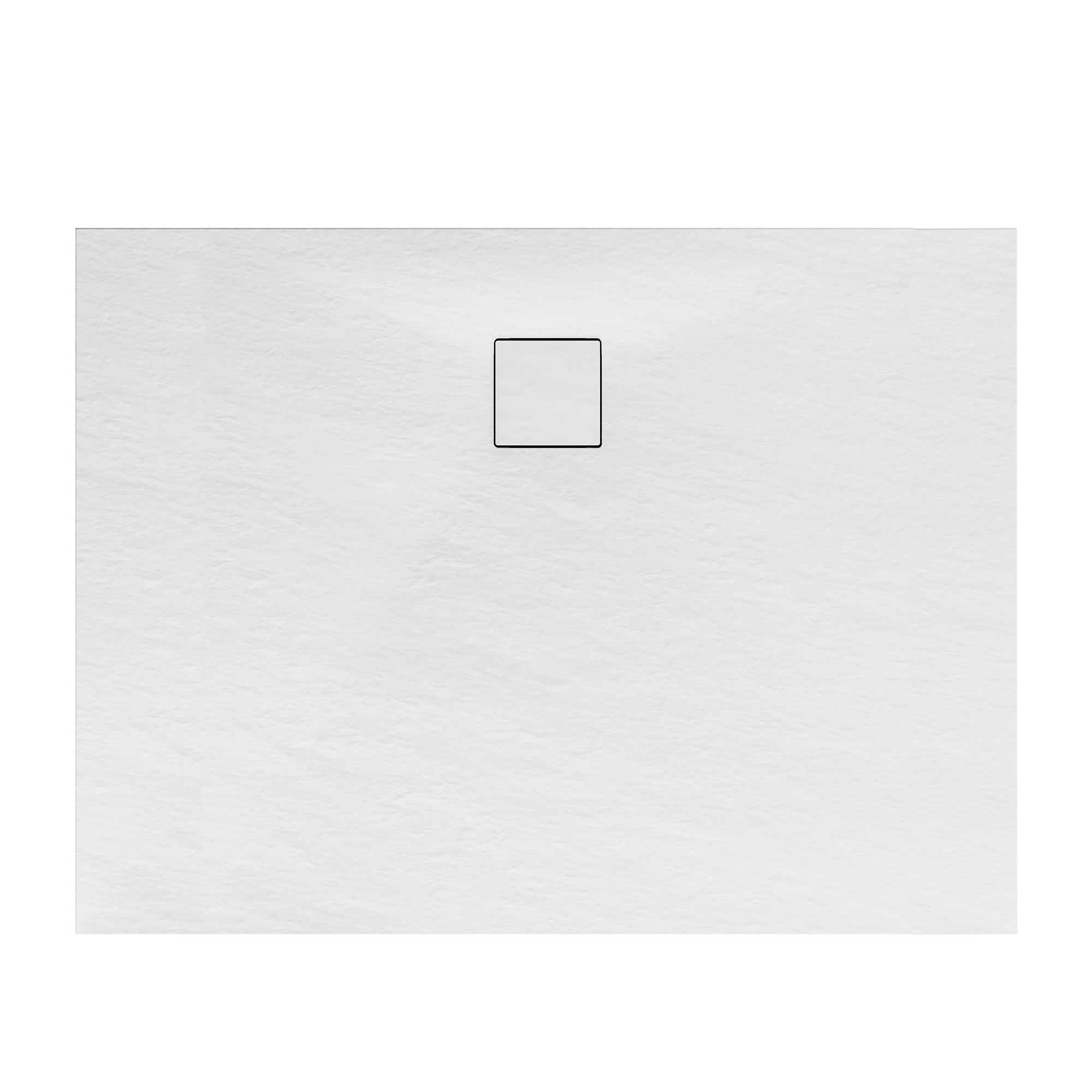 Schulte Duschwanne Mineralguss flach weiß rechteckig 129 x 90 x 4 cm