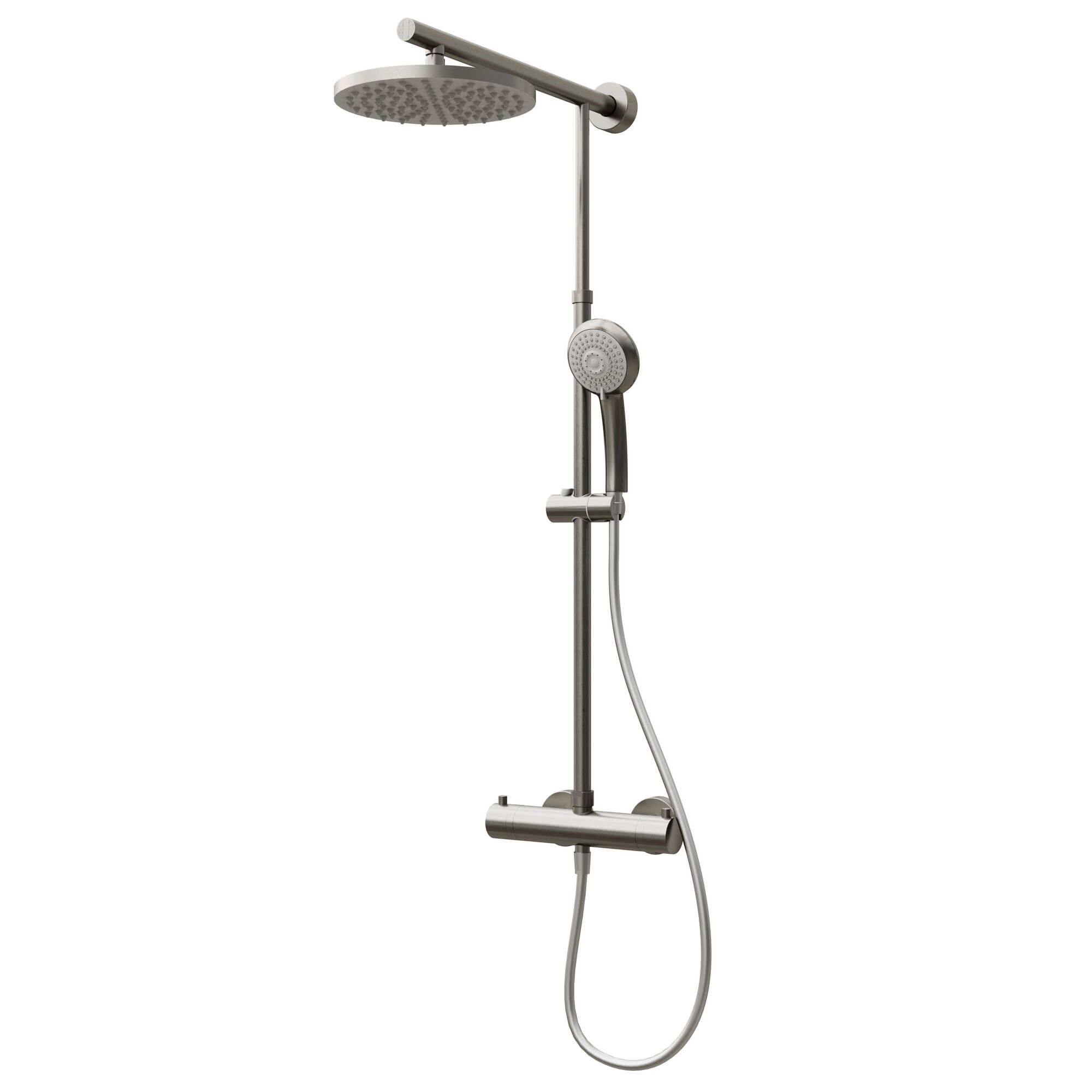 Duschsystem mit Thermostat und Schlauchbrause