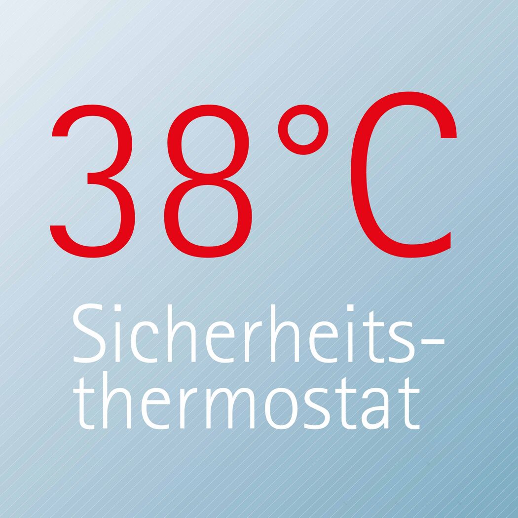 Duschsystem 'DuschMaster Rain III Modern' mit Thermostat und Ablage, rund, 111 cm
