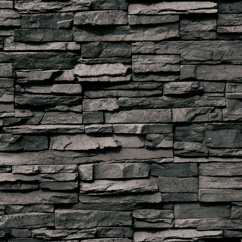 Graue Steinwand