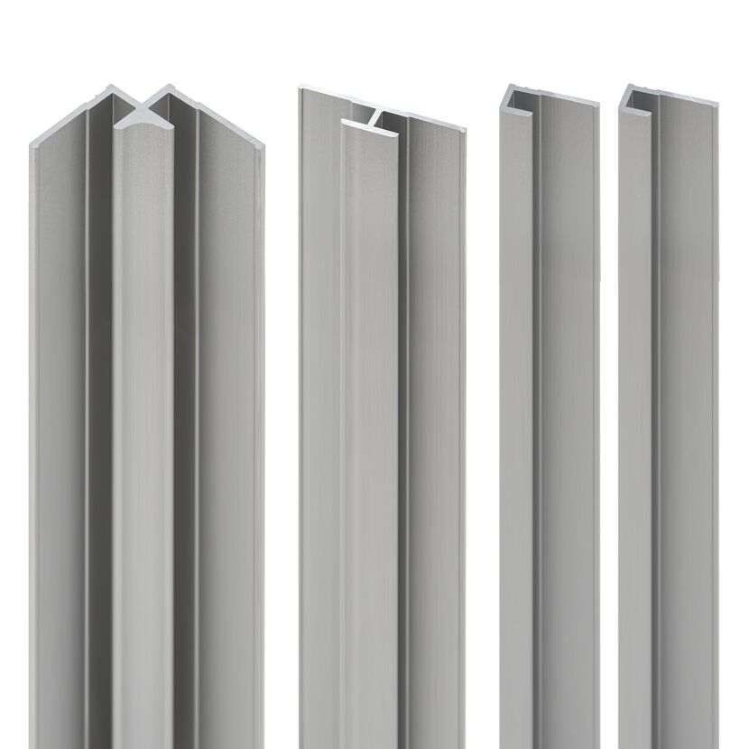 Verschiedene Alu-Profile