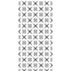 Verkleinertes Bild von Duschrückwand Fliesenoptik Orient-Design schwarz/weiß 100 x 210 cm