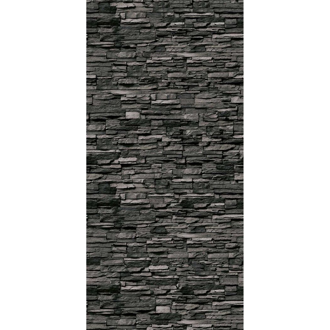 Dunkle Steinwand
