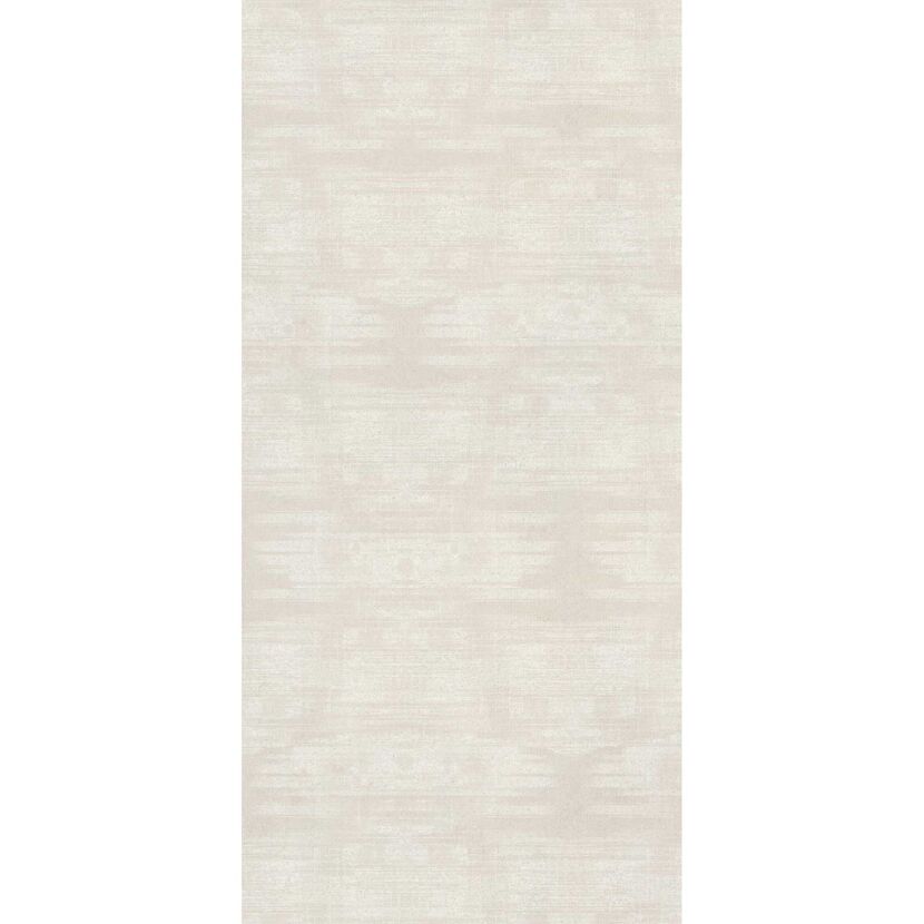 Beige Duschrückwand mit horizontalen Linien
