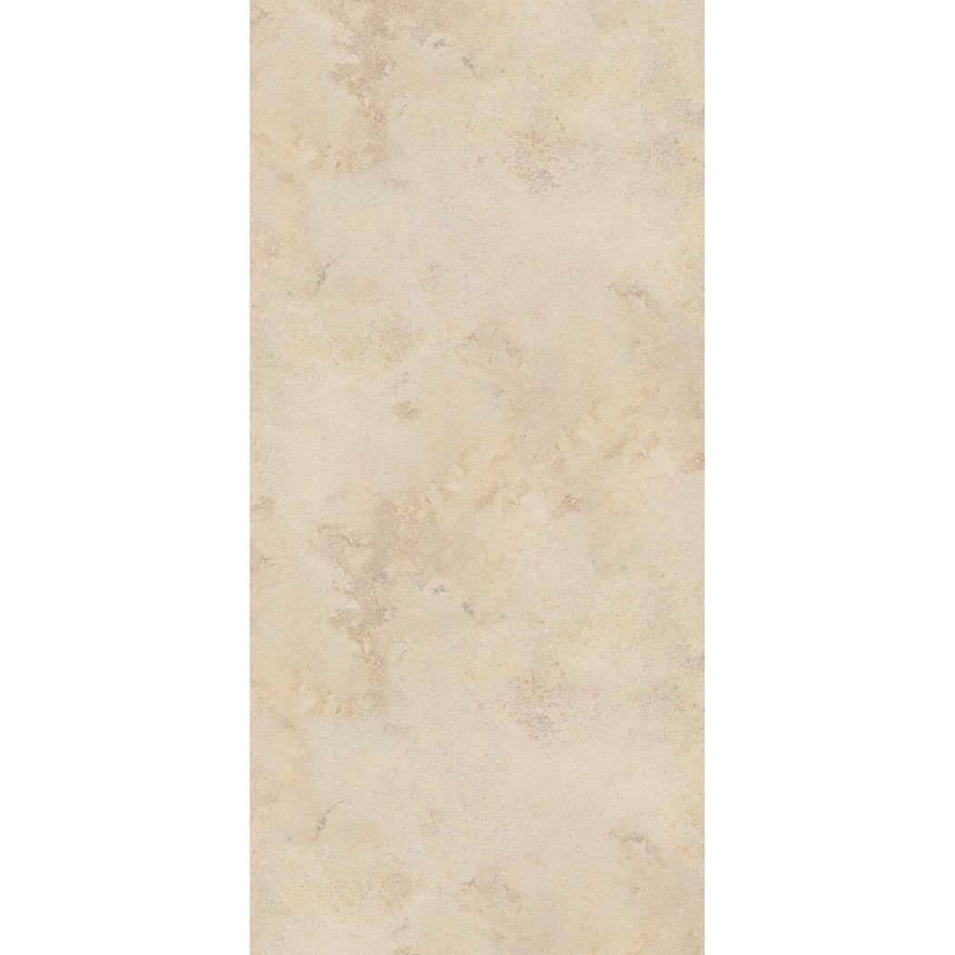 Beige Duschrückwand aus Sandstein