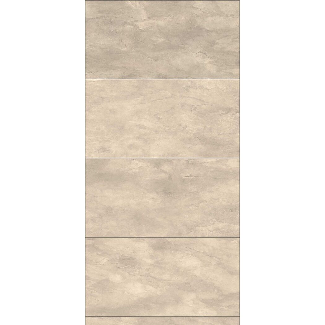 Beige Duschrückwand