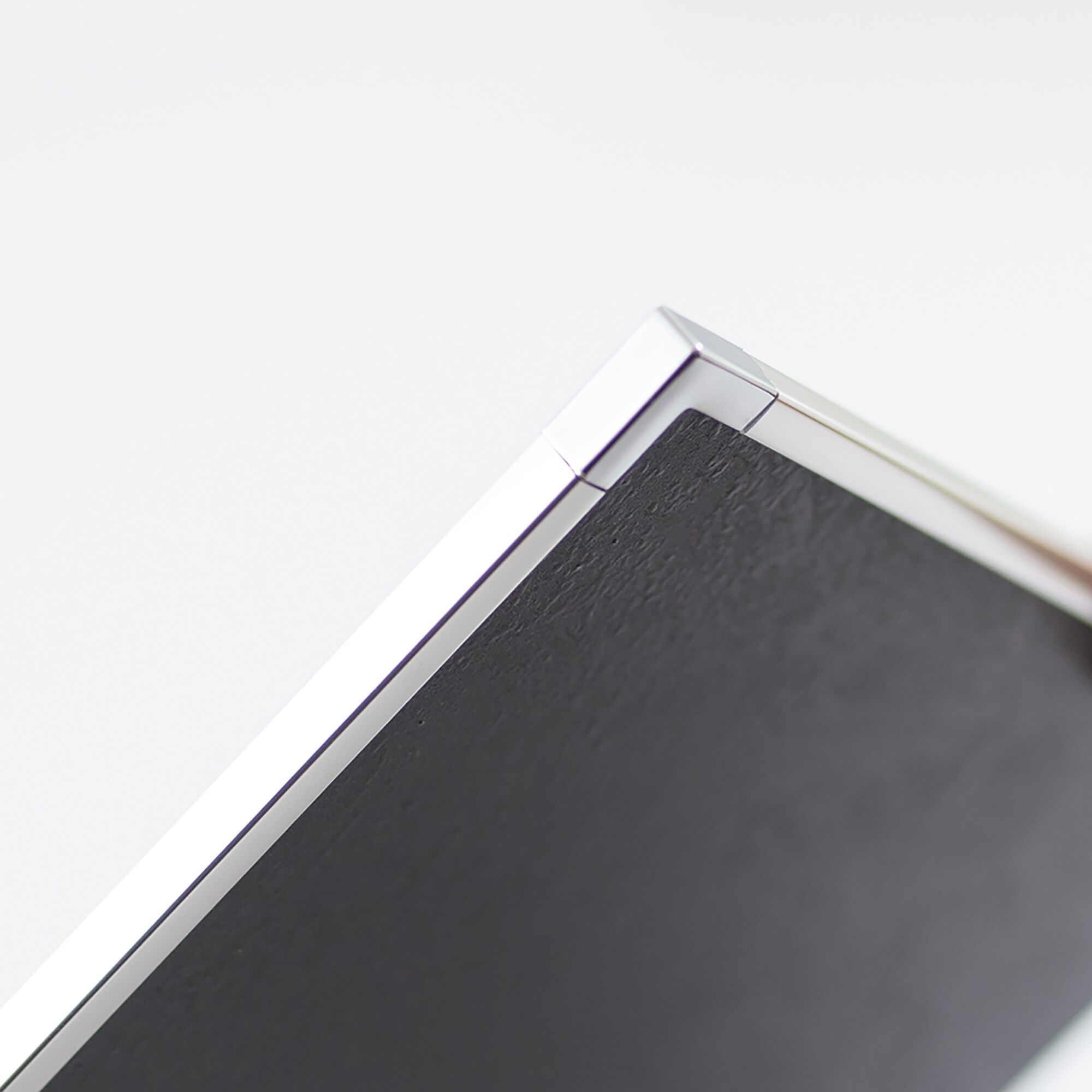 Ecke 2-fach Stoß alu chrom gerade