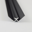 Verkleinertes Bild von Verbindungsprofil für Rückwandplatten, Ecke innen, schwarz matt, 2100 mm