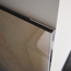 Verkleinertes Bild von Abschussprofil für Rückwandplatten, flächenbündig, alu chromeffekt, 2550 mm