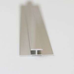 Verbindungsprofil für Rückwandplatten, alu chromeffekt, 2100 mm