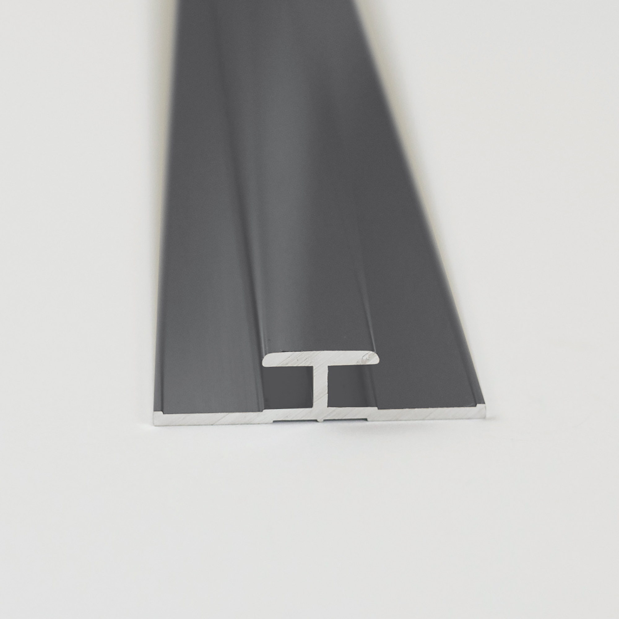 Verbindungsprofil für Rückwandplatten, anthrazitgrau, 2100 mm + product picture