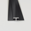 Verkleinertes Bild von Verbindungsprofil für Rückwandplatten, schwarz matt, 2100 mm