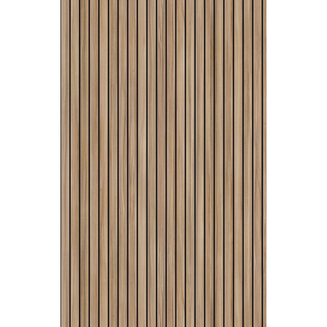 Holzpaneele mit schwarzen Fugen