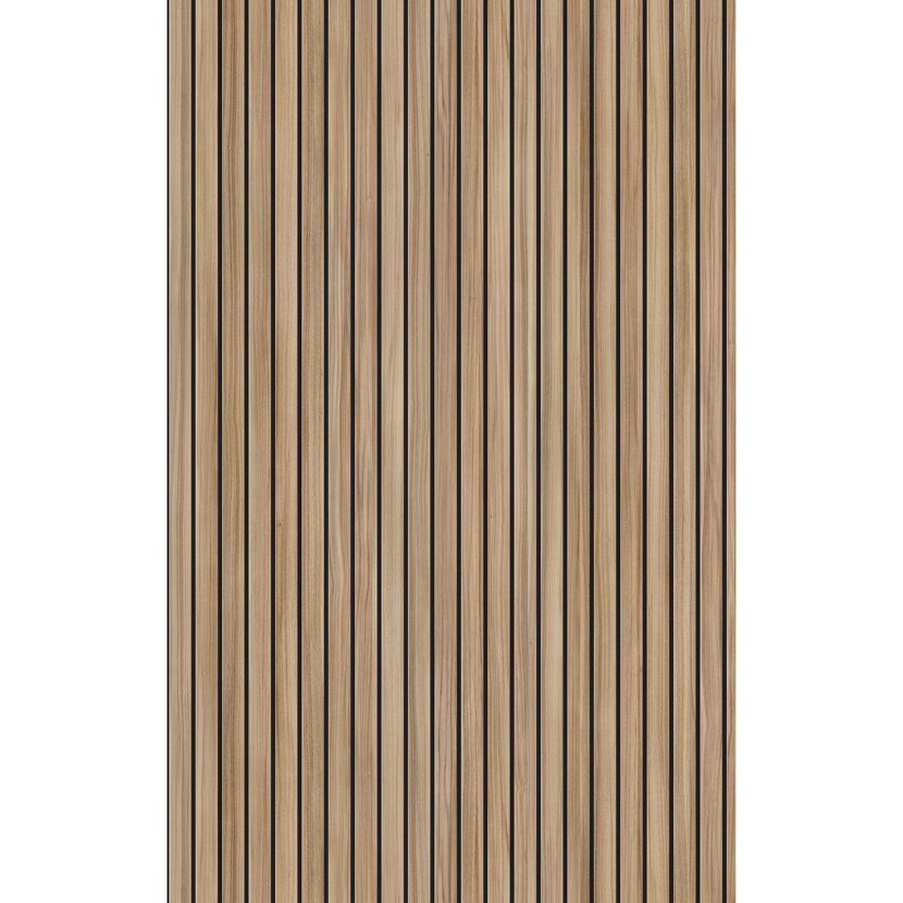 Vertikale Holzlatten mit schwarzen Fugen