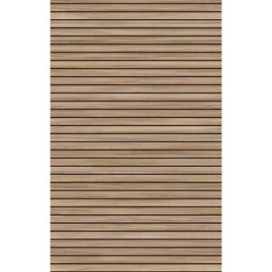 Duschrückwand 'Scandi' horizontal Holzoptik 100 x 255 cm