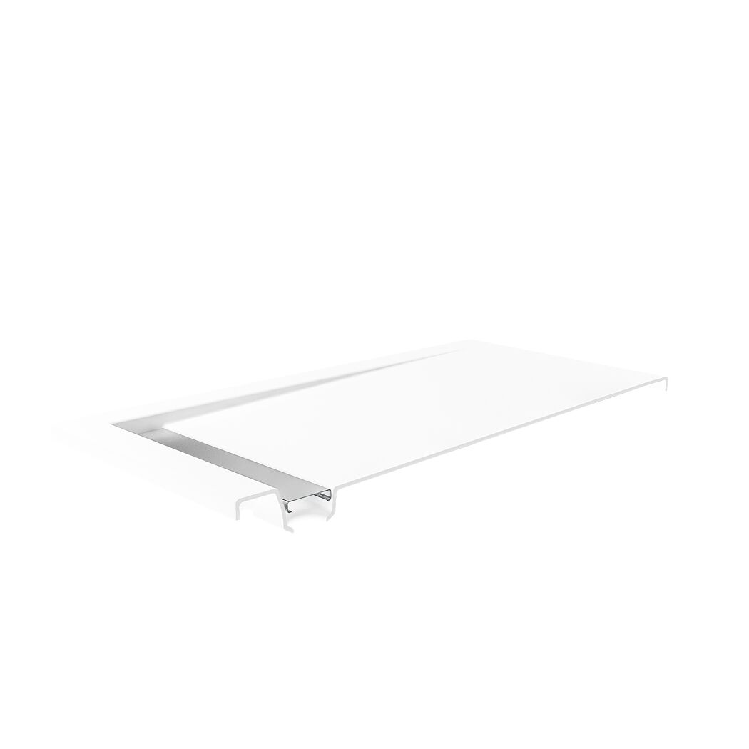 Weiße Duschwanne ClassicLine