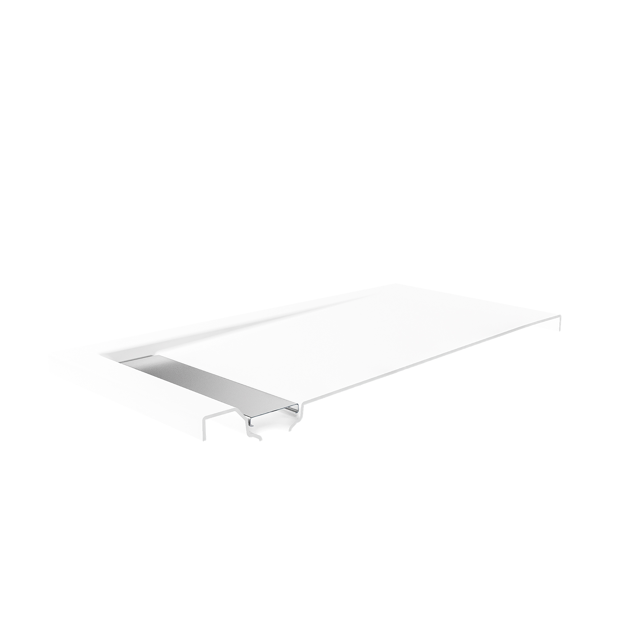 Weiße Duschwanne ClassicLine