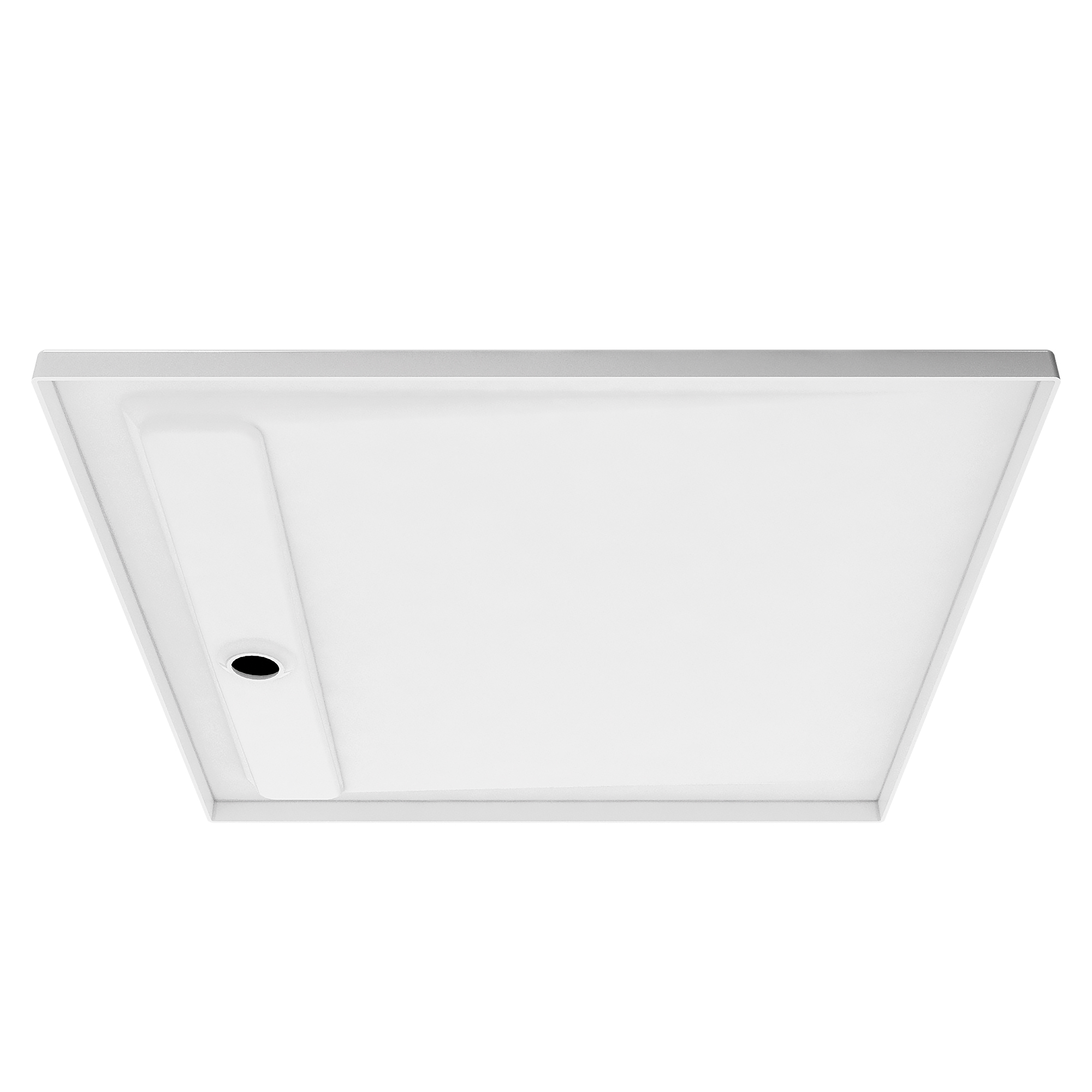 Weiße Duschwanne ClassicLine 90 x 90 cm, Unterseite