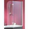 Badewanne mit Duschabtrennung