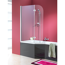 Verkleinertes Bild von Badewannenaufsatz chromfarben 140 x 80 cm 2-teilig