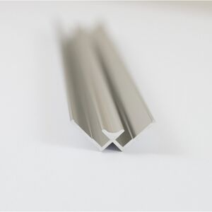 Eck-Verbindungsprofil für 'DecoDesign' Rückwand innen, alu-chromeffekt 2100 mm