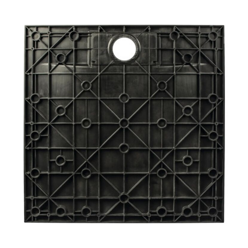 Duschwanne Quadrat 80 x 80 cm, Unterseite
