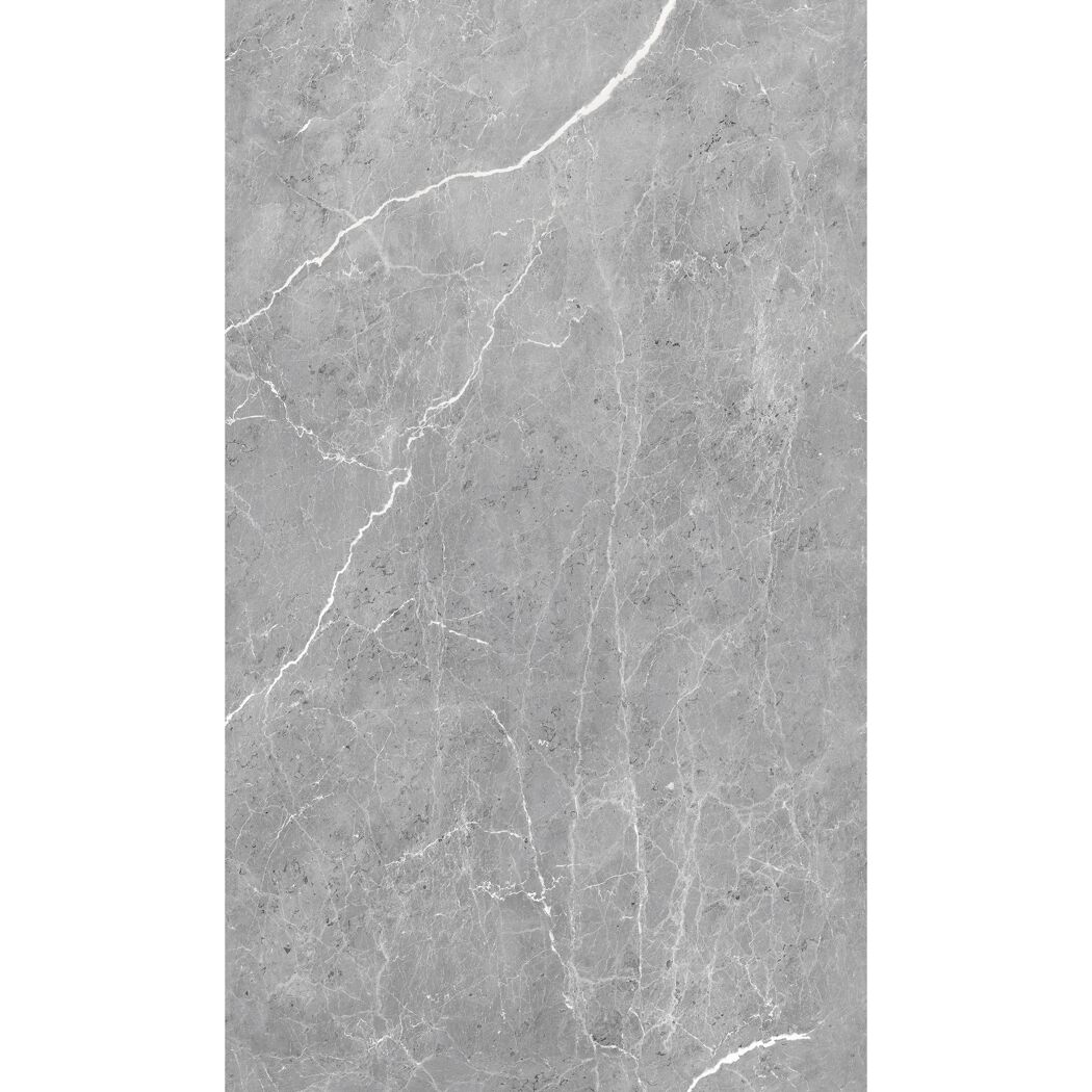 Duschrückwand 'DecoDesign' Softtouch Stein Marmor-Grau 150 x 255 cm